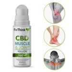 ReThink CBD Muscle & Joint Cream Roll On – 100MG
